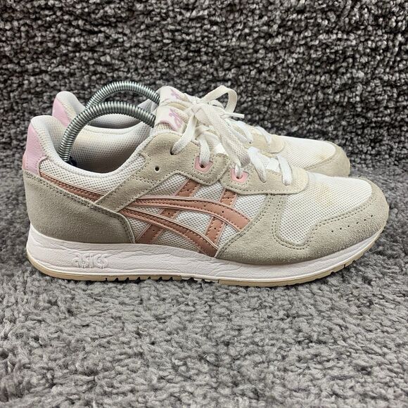 ASICS Lyte Classic White/Rose Gold Sneakers Women’s Size 11 - Picture 3 of 8